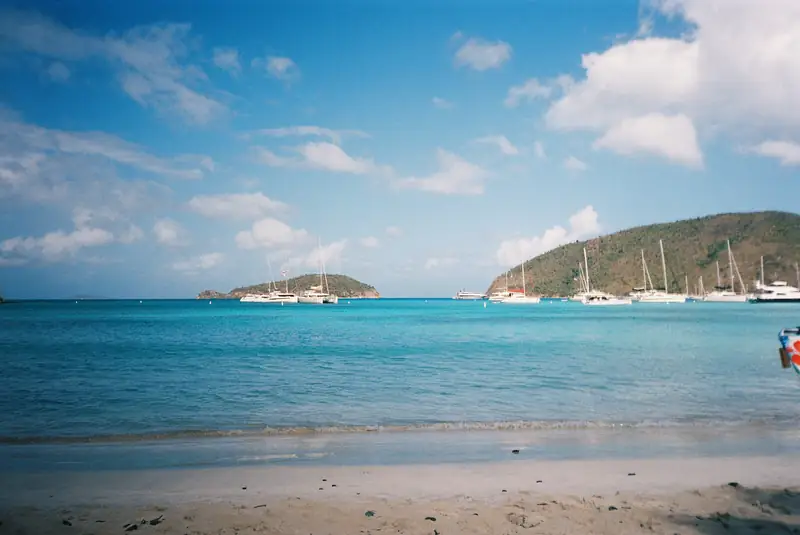 Caribbean coastal scenery
